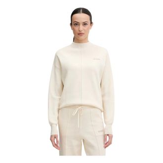 Guess Dames, Truien, Beige, Maat: XL Katoen