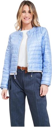 DIEGO M Stijlvolle Jas voor Mannen - Dames - Zomerjassen - Blauw - M - Jassen