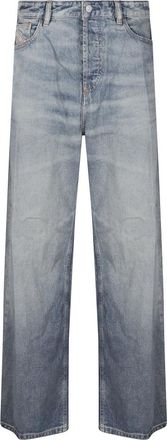 Diesel 1996 D-Sire Jeans - Dames - Loose Fit Jeans - Blauw - W28 - Katoen - Jeans
