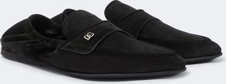 Dolce & Gabbana DG suede loafers