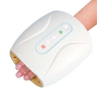 OEM Masajeador De Manos Inal&aacute;mbrico Con 3 Niveles De Compresi&oacute;n, 2 Ajustes De Temperatura, Controles T&aacute;ctiles, Temporizador Inteligente Y Bater&iacute;a Recargab