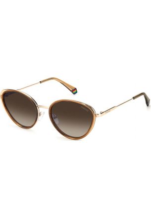 Polaroid Womens PLD-6145-S-10A-LA PLD 6145 56 S 10A LA Sunglasses - Beige - One Size