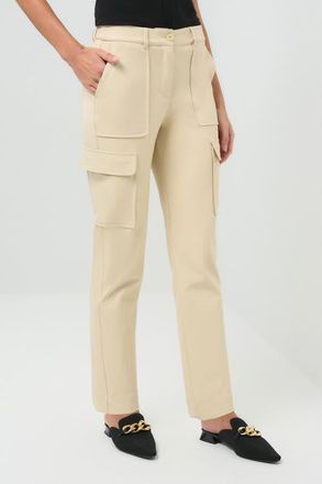 Anatomie Sloane Performance Twill Cargo Straight Leg Pant in Wheat at Nordstrom, Size X-Small