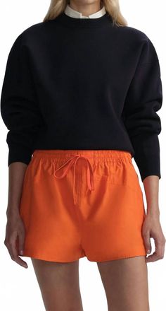 A.L.C. Camden Short In Persimmon