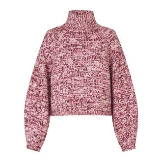 Lollys Laundry Elio Trui - Dames - Truien - Roze - Maat: XL Wol