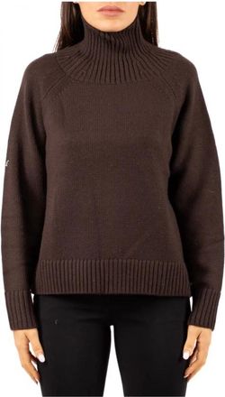 Michael Kors Wollen coltrui - Dames - Coltruien - Bruin - XS - Wol - Truien & Vesten