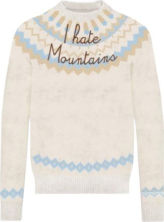 MC2 Saint Barth New Queen Nordic Alpaca - Hate Mont Fair 10 Emb - Heren - Ronde hals truien - Veelkleurig - M - Truien & Vesten