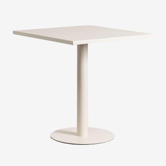 Sklum Mesa De Cocina Cuadrada 70x70 Cm En Hierro Mizzi Sklum