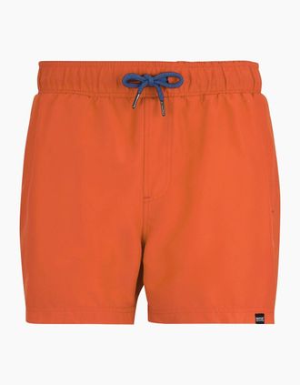 Regatta Mens Regatta Mens Mawson II Swim Shorts - Tigerlily Orange Sonic Blue - Size: 33/32/32