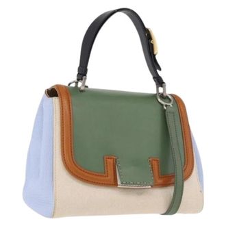 Fendi Pre-owned Vintage Hand Bag - Dames - Vintage Handtas - Veelkleurig - ONE Size - Leer - Vintage