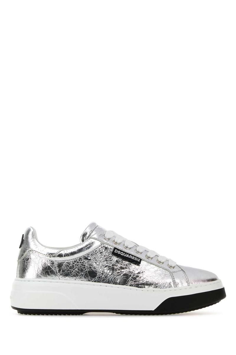 Dsquared2: Silver Low Top Sneakers now up to −58% | Stylight