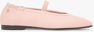 Tommy Hilfiger Womens Leather Mary Jane Ballet Flat - Pink - US 6.5 / EU 37