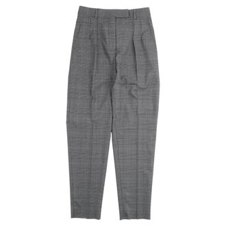 Max Mara Slim-fit Trousers, female, Gray, Size: 2XS Wide Trousers