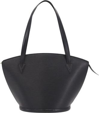 Louis Vuitton Saint Jacques Epi Leather Black Leather Handbag (Pre-Owned)