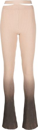 ADĀMO Andrea Adamo Printed Cut Out Trousers