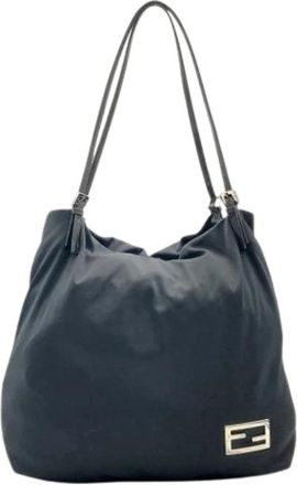 Fendi Pre-owned Tote bag - Dames - Vintage Shopper - Zwart - ONE Size - Katoen - Vintage