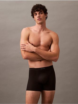 Calvin Klein Mens Invisibles Ultra Light Boxer Brief - Black - XL
