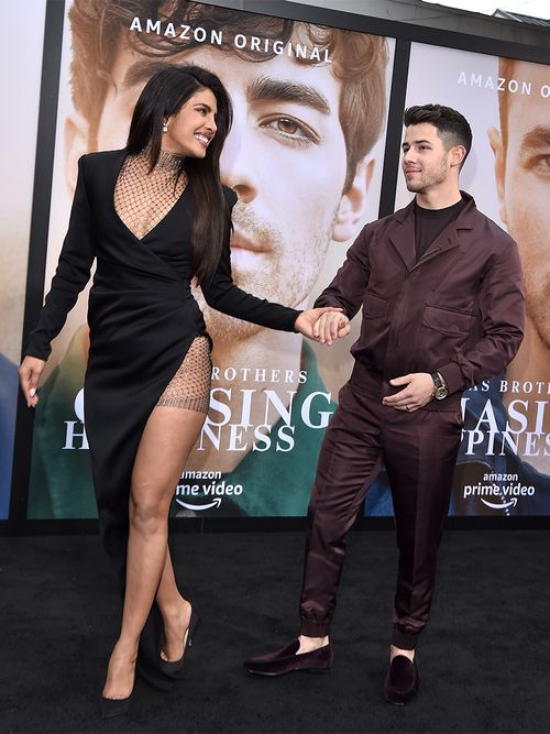 Priyanka Chopra, Nick Jonas, celebrity couple, celebrity couple outfits, what is Priyanka Chopra wearing, how to dress like Priyanka Chopra, how to dress like Nick Jonas