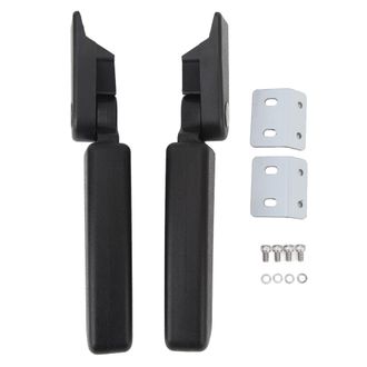 OEM Adecuado Para Asideros C&oacute;modos Para Pasajeros De Motocicleta, Asideros Plegables Para Asientos Traseros, Cubiertas Universales De Maletero De Aleaci&oacute;n