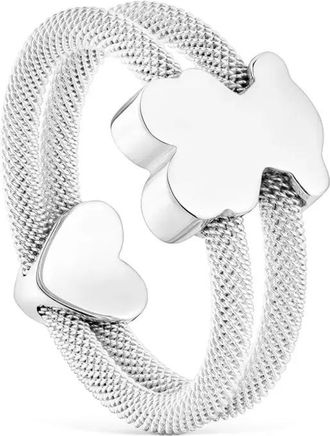 Tous Anello Icon - Argento