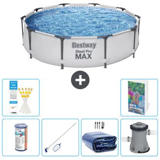 Bestway Piscina Bestway Steel Pro Max Redonda - 305x76 Cm - 7-piezas S20