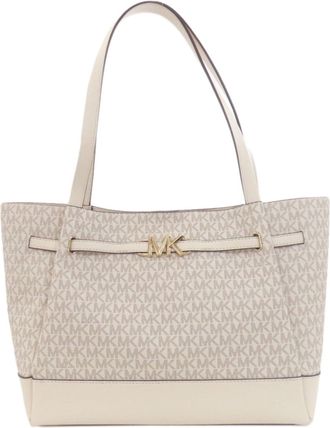 Michael Kors White Pvc Tote Bag (Pre-Owned)