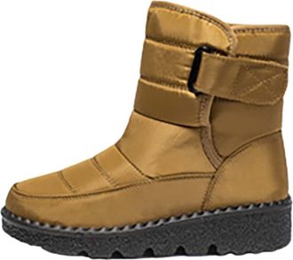 Generic Womens Winter Shoes Lined Snow Boots Non-Slip Snow Boots Lightweight Hiking Boots Warm Lightweight Winter Shoes Hiking Boots Snow Shoes Comfort Hiking