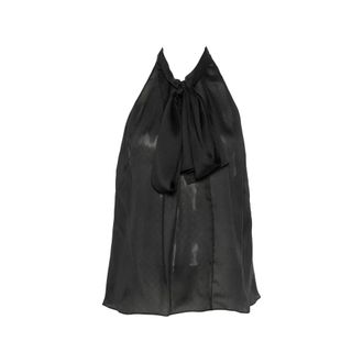 Tom Ford Top Tom Ford - female - Tom Ford - Sleeveless Tops - Black - 2XS - Tops