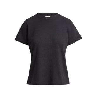 Khaite Dames, Tops, Zwart, Maat: L Katoen