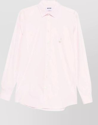 Moschino cotton long-sleeve shirt