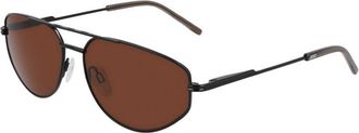 DKNY DK117S 001 Black/Brown