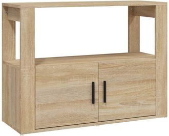 vidaXL Vidaxl - Aparador madera contrachapada color roble Sonoma 80x30x60 cm