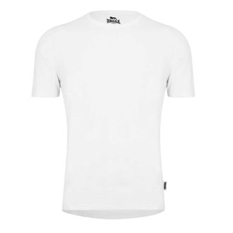 Lonsdale Heren Effen Crew Hals T-shirt (Wit)