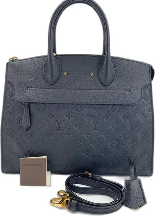 Louis Vuitton Black Tote Bag (Pre-Owned)