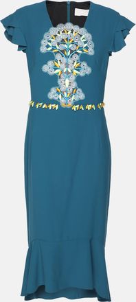 Peter Pilotto Blue Crepe Dress