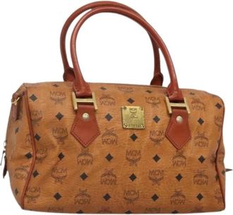 MCM Pre-owned Plastic Handtas - Dames - Vintage Handtas - Bruin - ONE Size - Vintage
