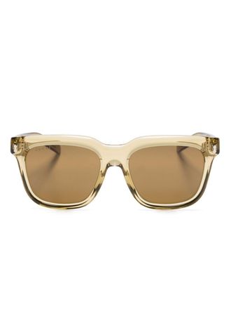 Gucci square-frame sunglasses - Yellow