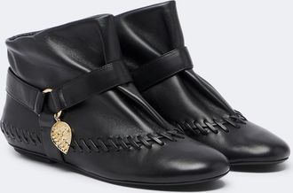 Pucci Leather ankle boots