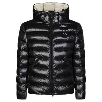 Blauer Winter Jackets, male, Black, XL, Hooded Jacket for Men