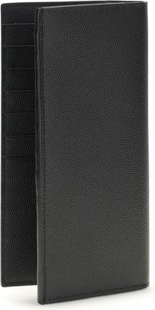 Saint Laurent Grained Calf Leather Wallet - Black