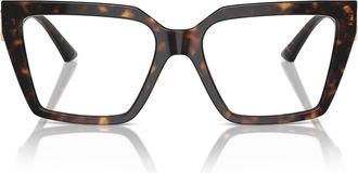 Jimmy Choo London 0jc3017u Oversized Square Tortoiseshell Sunglasses