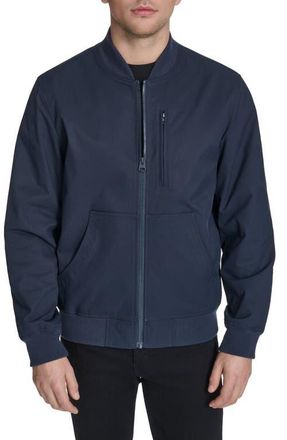 Levi's Oxford Water Resistant Bomber Jacket in Navy at Nordstrom, Size Xx-Large