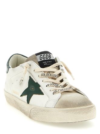 Golden Goose Mens Bicolor Goatskin Sneakers