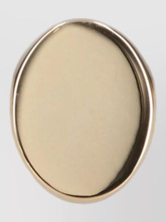 Maison Margiela signet ring polished finish engraved detail