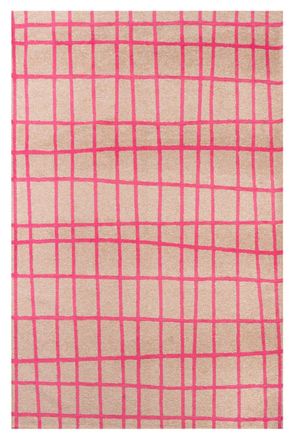 Novatrend Alfombra para sal&oacute;n y dormitorio moderno tejido plano vero