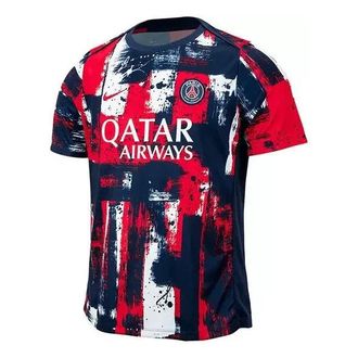 Nike PSG Academy Pro Home Freematch Jerseys Blue Red FN9657-411