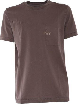 Fay Camiseta Fay Jersey Esmerilado