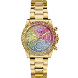 Guess Womens GW0483L4 Sol Ladies Watch - Gold Stainless Steel - One Size