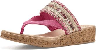 Life Stride Birdie Thong Sandals Womens Sandals Natural Pink : 8.5 W (C), Synthetic