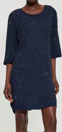 Antik Batik Stefi Mini Dress In Dark Navy
